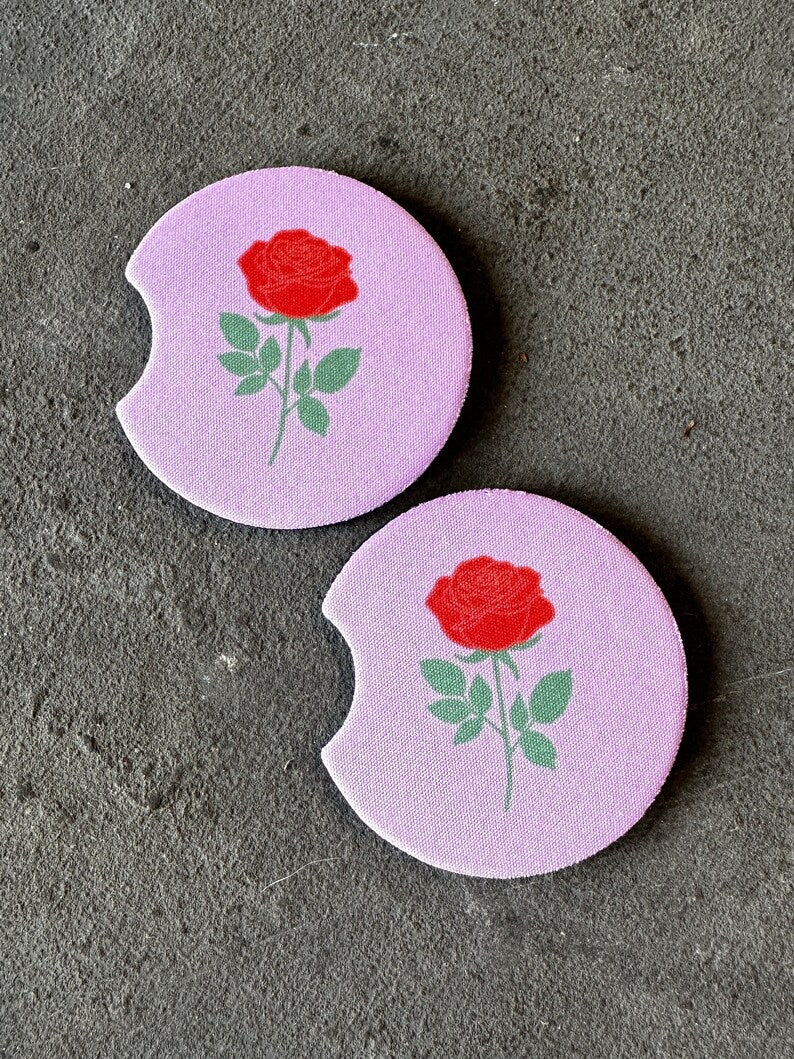 Rose - Car Coaster