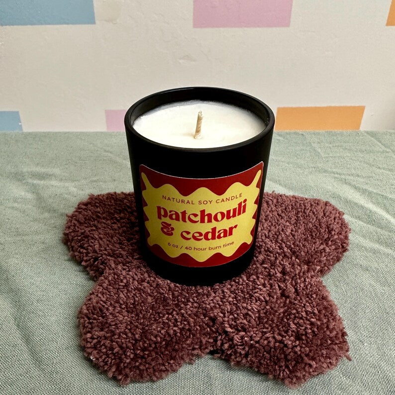 Patchouli & Cedar | Hand Poured Soy Wax Candle