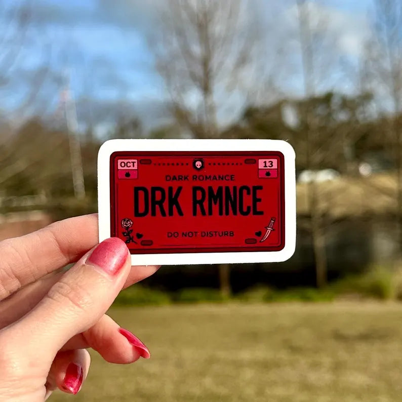 Dark Romance Book Troupe | water resistant sticker