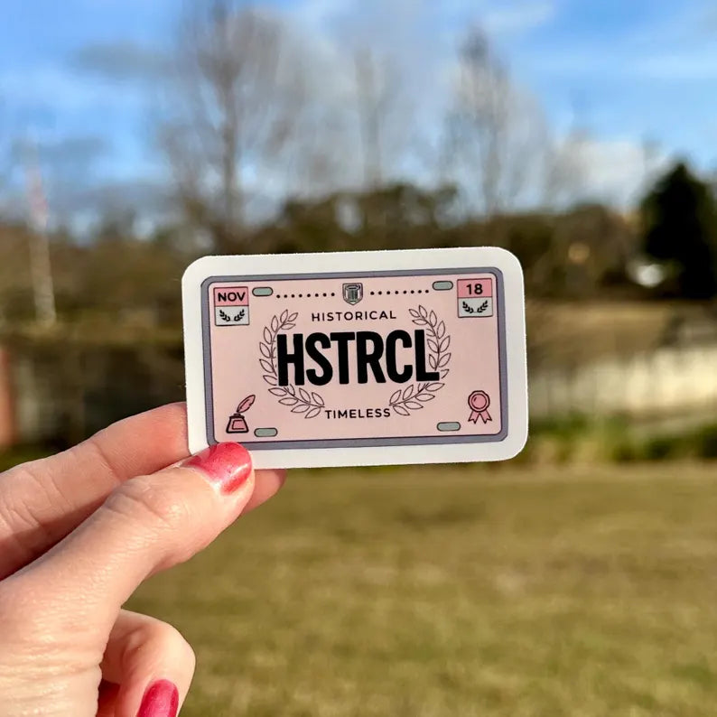 Historical Book Troupe | water resistant sticker
