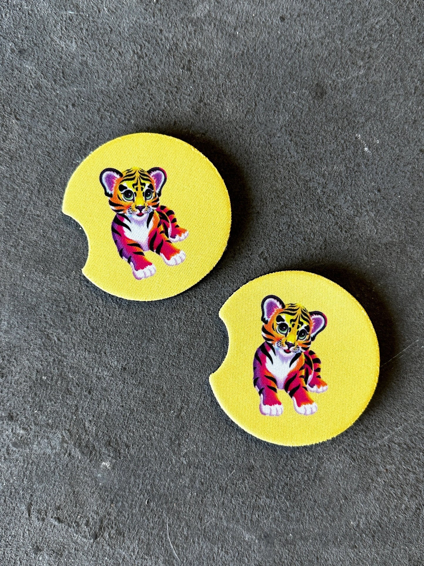 Nostalgic Tiger - Car Coaster