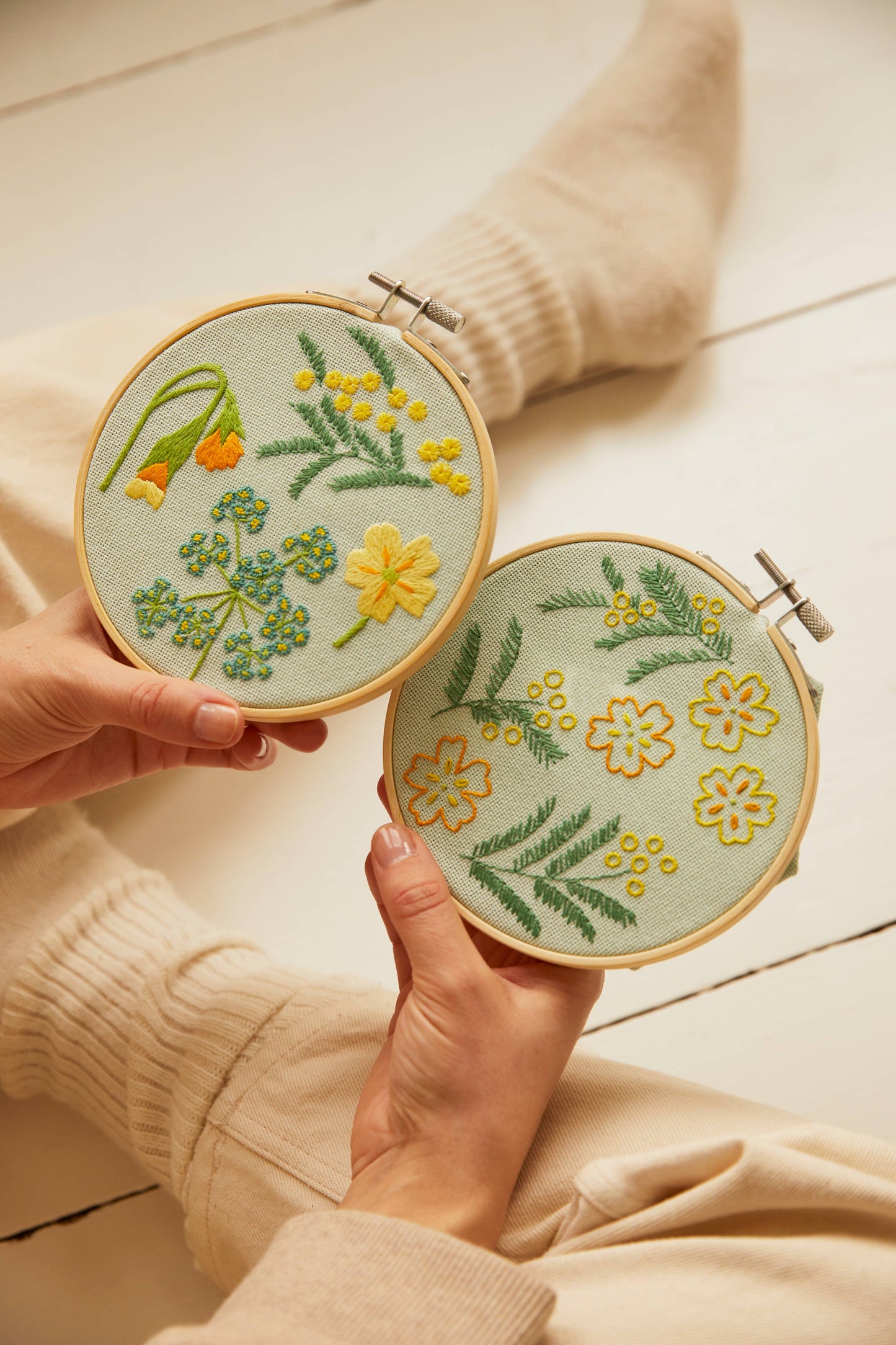 Quiet Garden Embroidery Kit