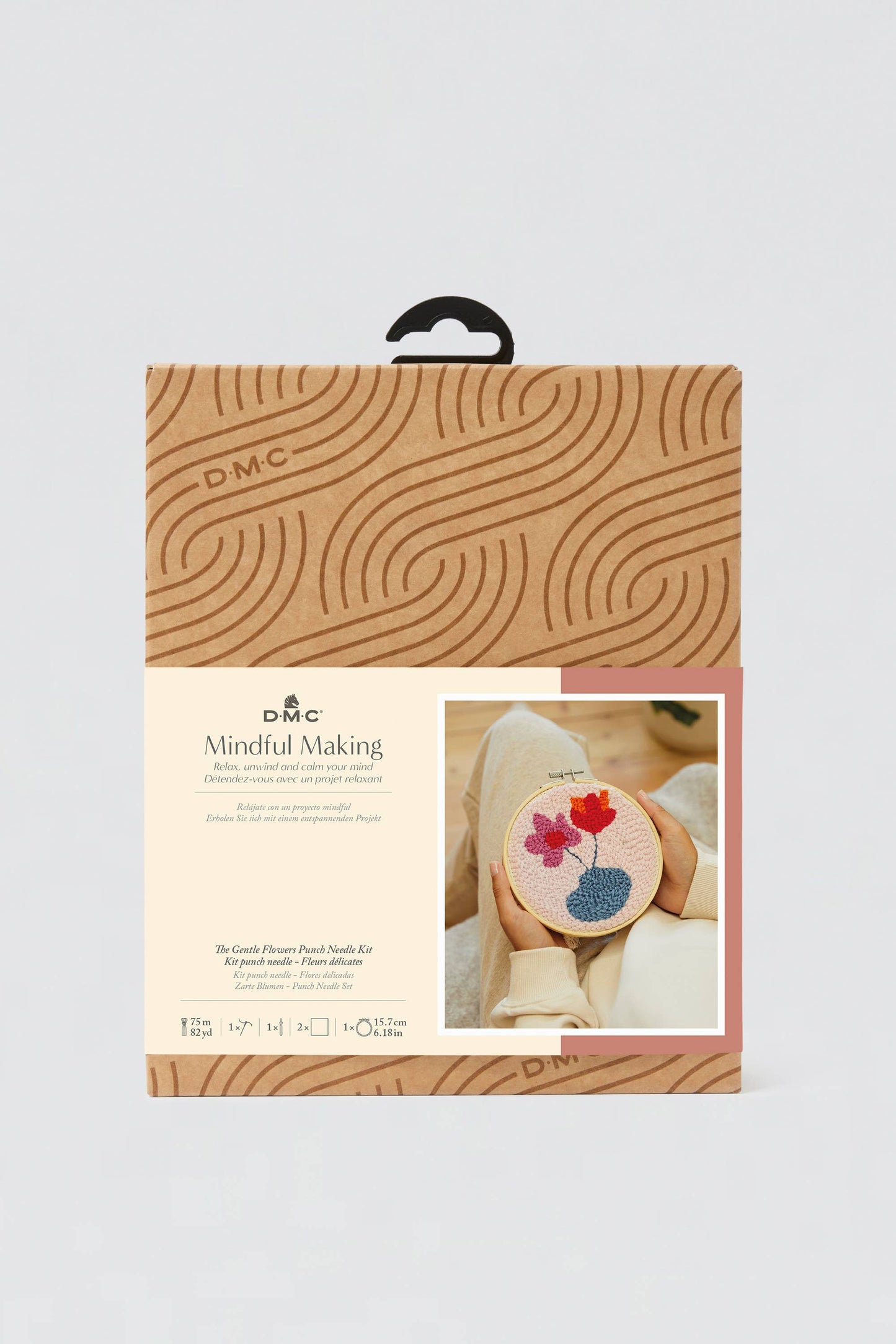 Gentle Flowers Punch Needle Kit