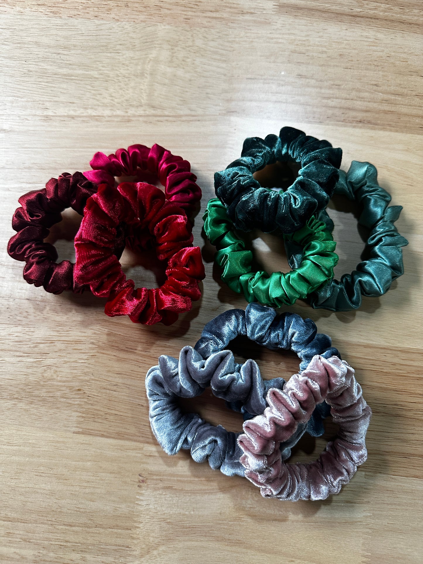 SMALL scrunchie 3 pack