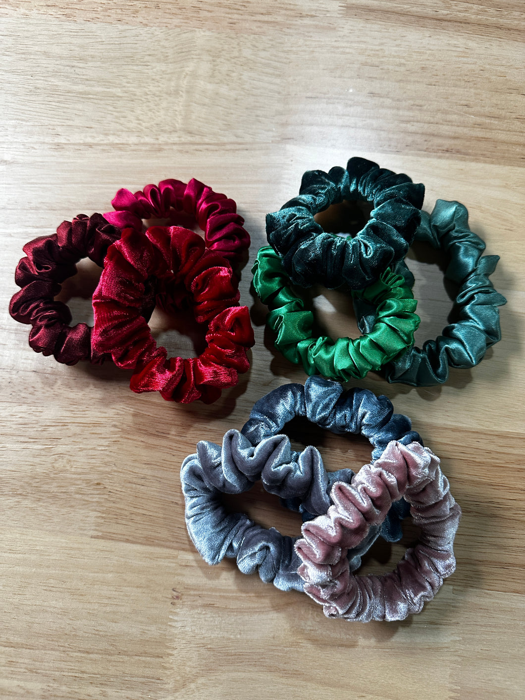 SMALL scrunchie 3 pack
