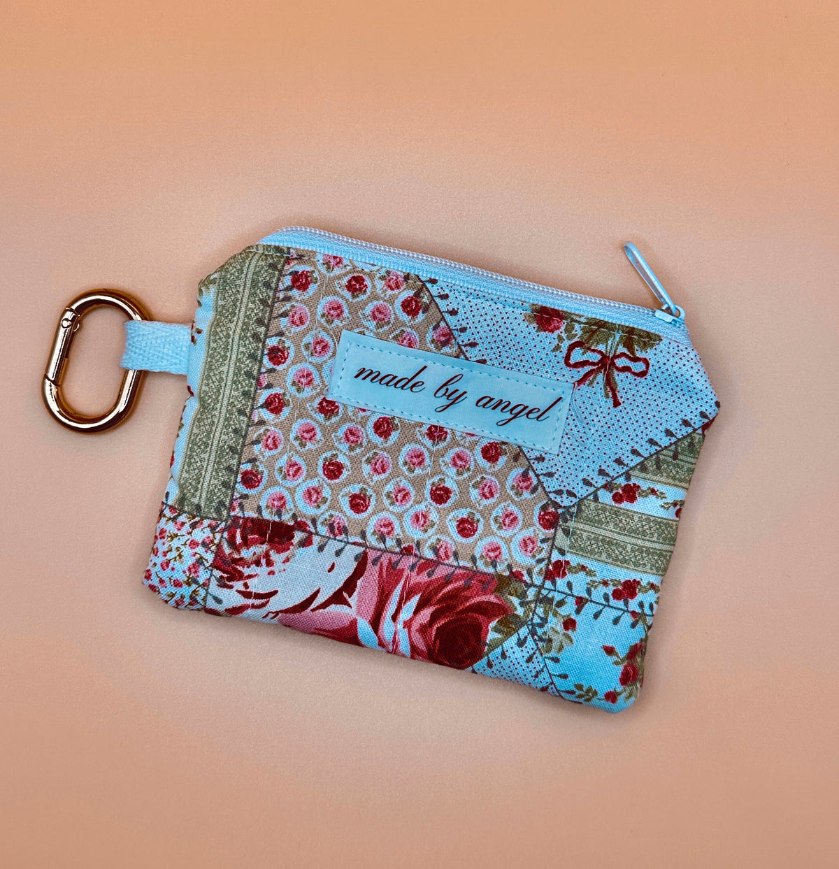 Coin / Card Pouch - Rosette Sage