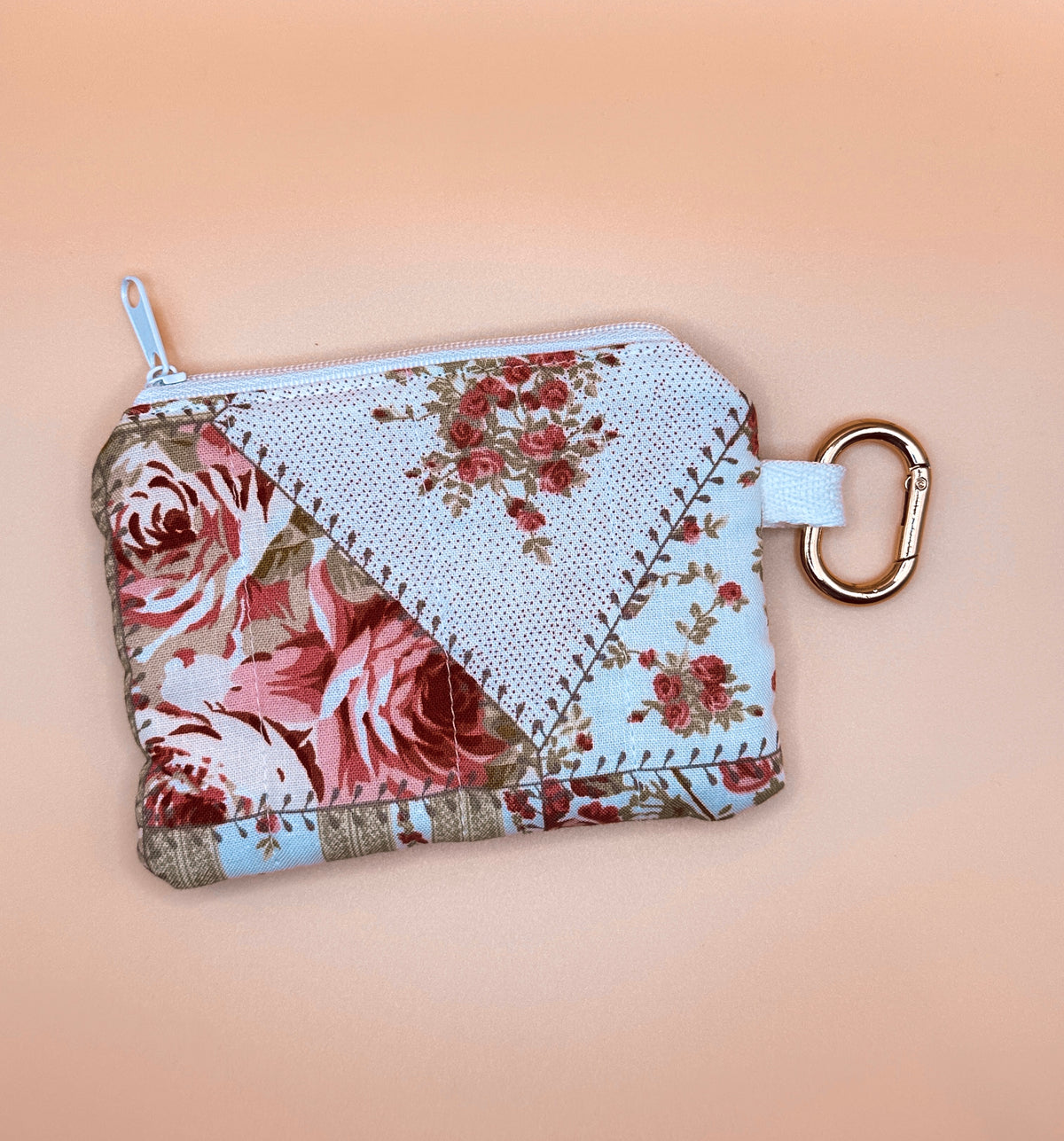 Coin / Card Pouch - Rosette Sage
