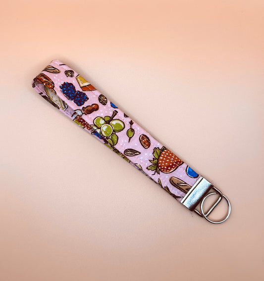 Wristlet Keychain - European Charcuterie