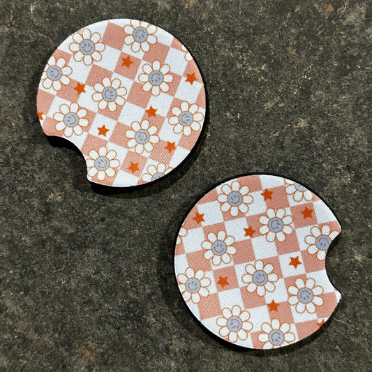 Girl Brain - Car Coaster