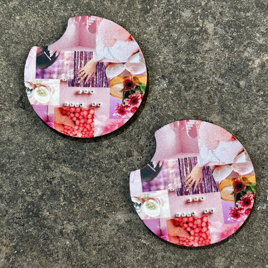 Pink Dream - Car Coaster