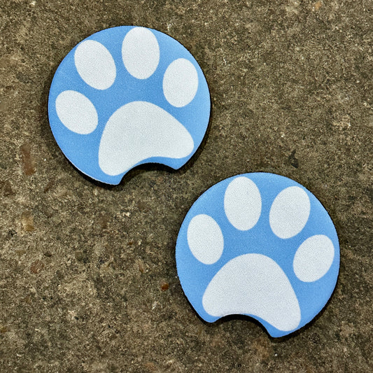 Blue Dog Mom - Car Coaster