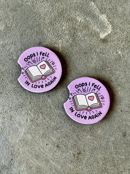 Oops I fell In love again - Car Coaster