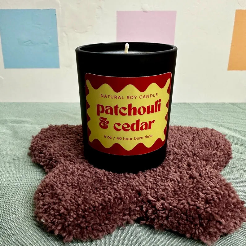Patchouli & Cedar | Hand Poured Soy Wax Candle