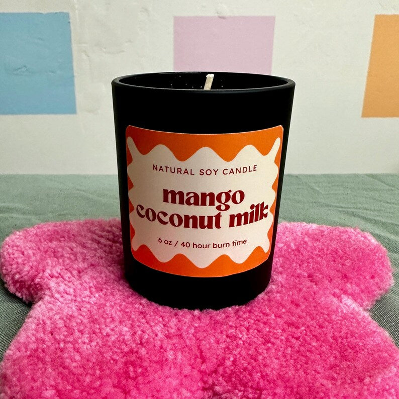 Mango Coconut Milk | Hand Poured Soy Wax Candle