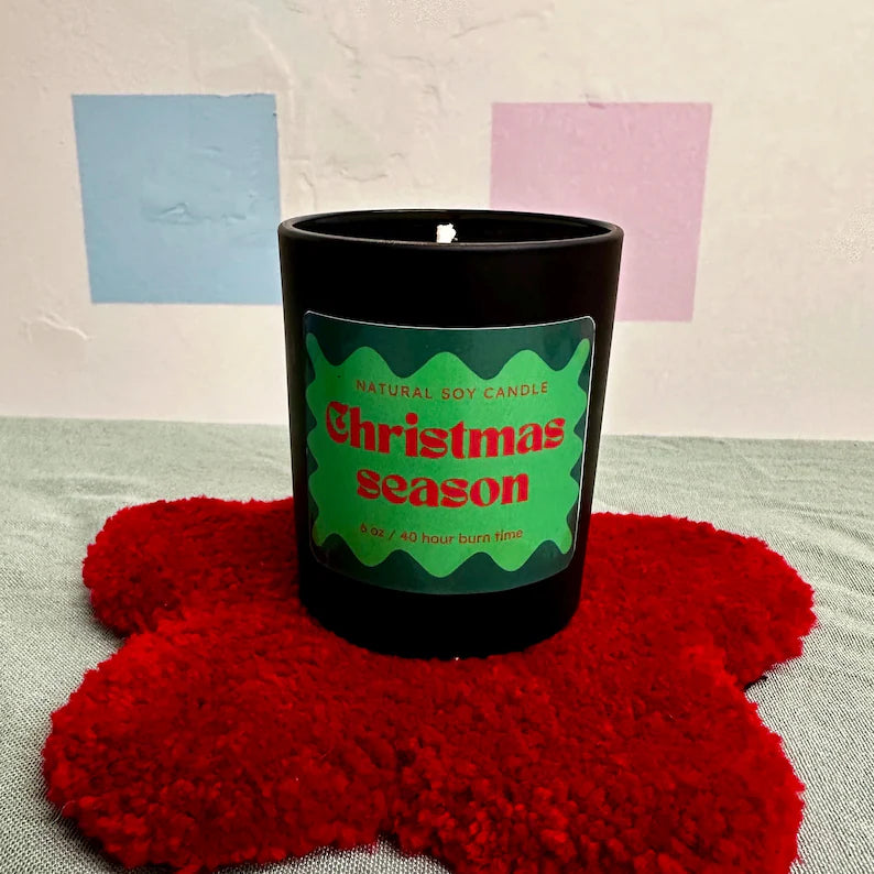Christmas Season | Hand Poured Soy Wax Candle