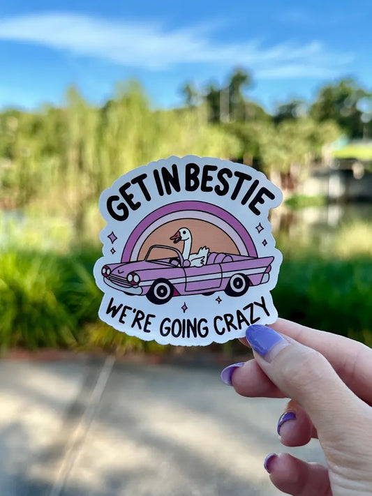 Bestie Goose | water resistant sticker