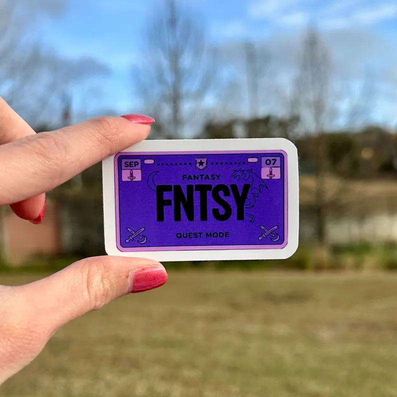 Fantasy Book Troupe | water resistant sticker