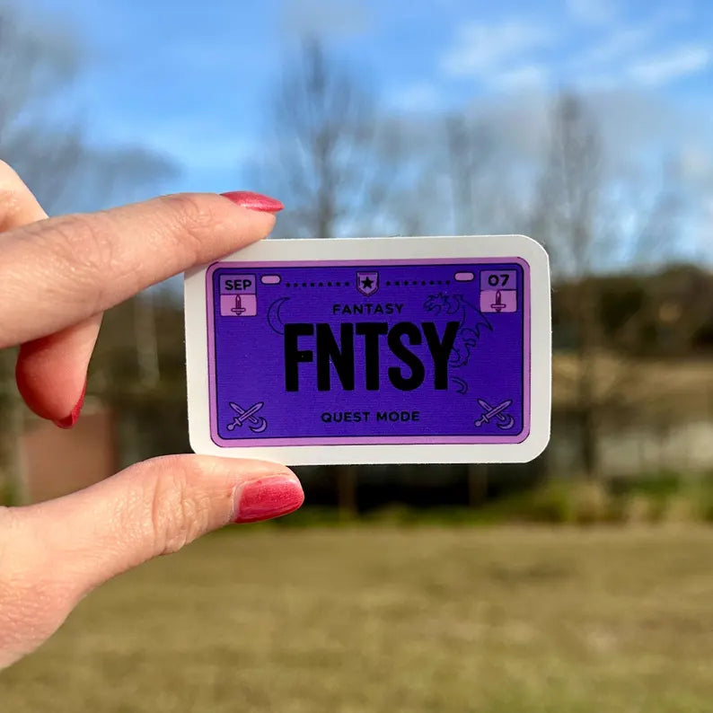 Fantasy Book Troupe | water resistant sticker