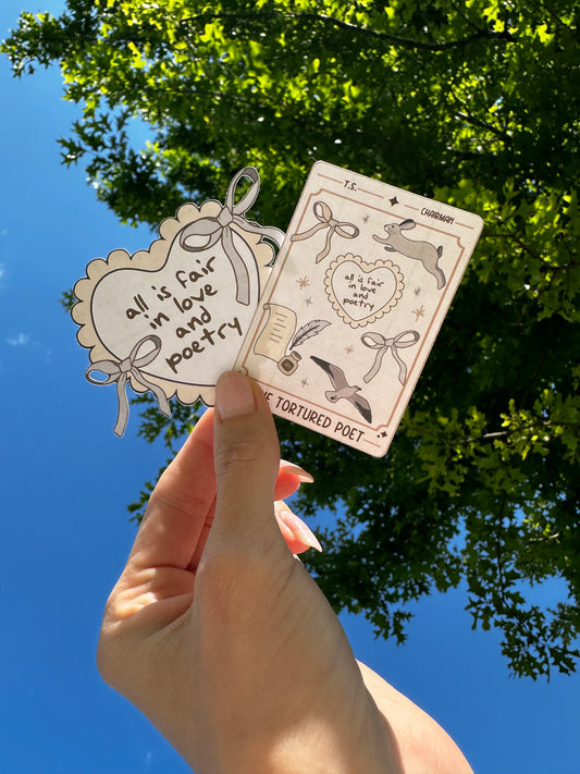 Tortured Poets Department sticker set