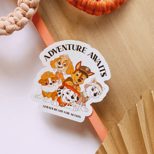 Adventure Awaits Sticker