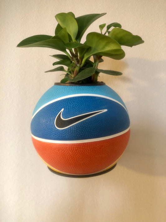 Mini Multi-Color Basketball Planter